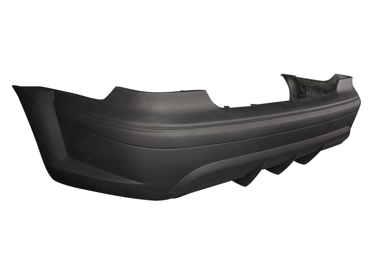 1998-2002 Mercedes CLK Duraflex Black Series Look Rear Bumper - Image 4