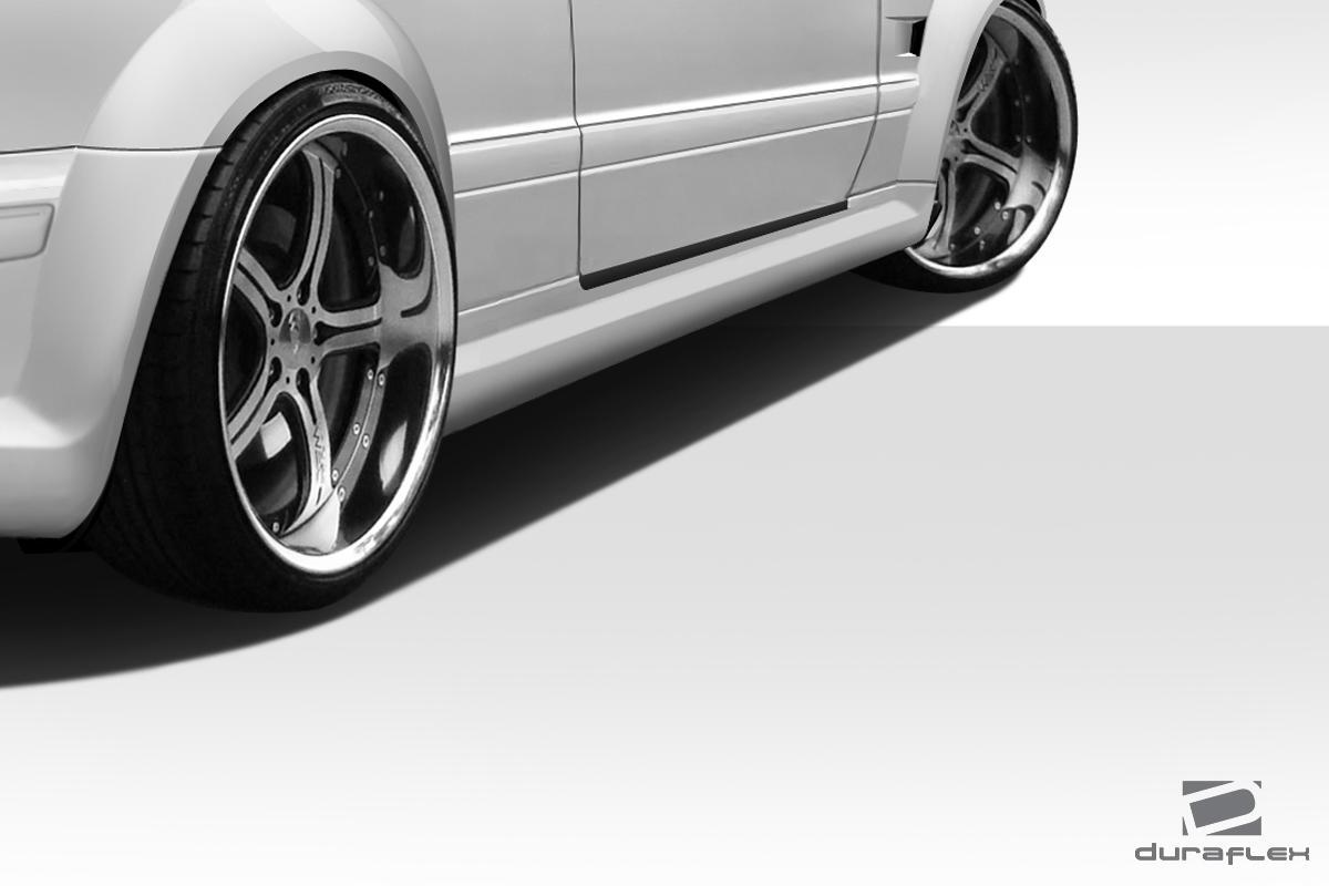 1998-2002 Mercedes CLK Duraflex Black Series Look Side Skirts - Image 2