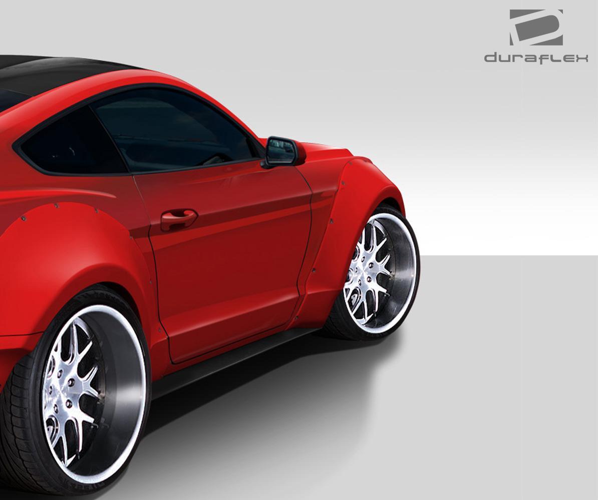 2015-2017 Ford Mustang Duraflex Grid Fender Flare - Image 10