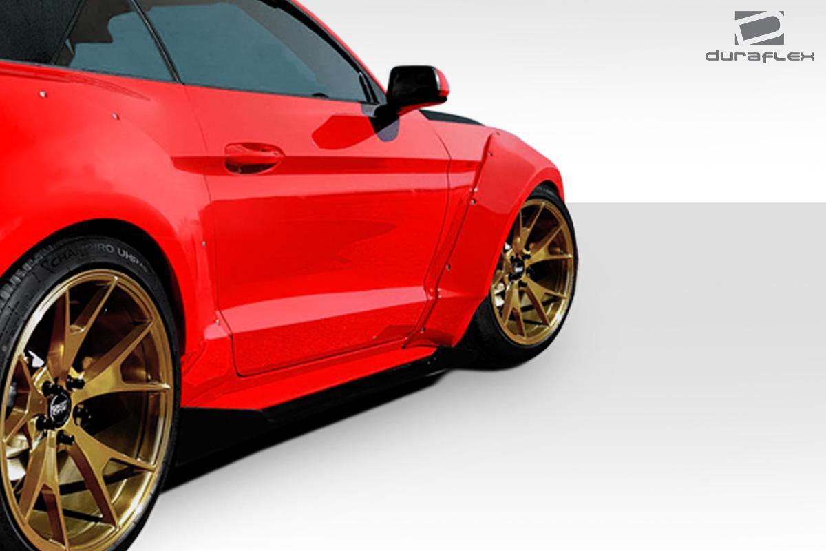 2015-2017 Ford Mustang Duraflex Grid Fender Flare - Image 2