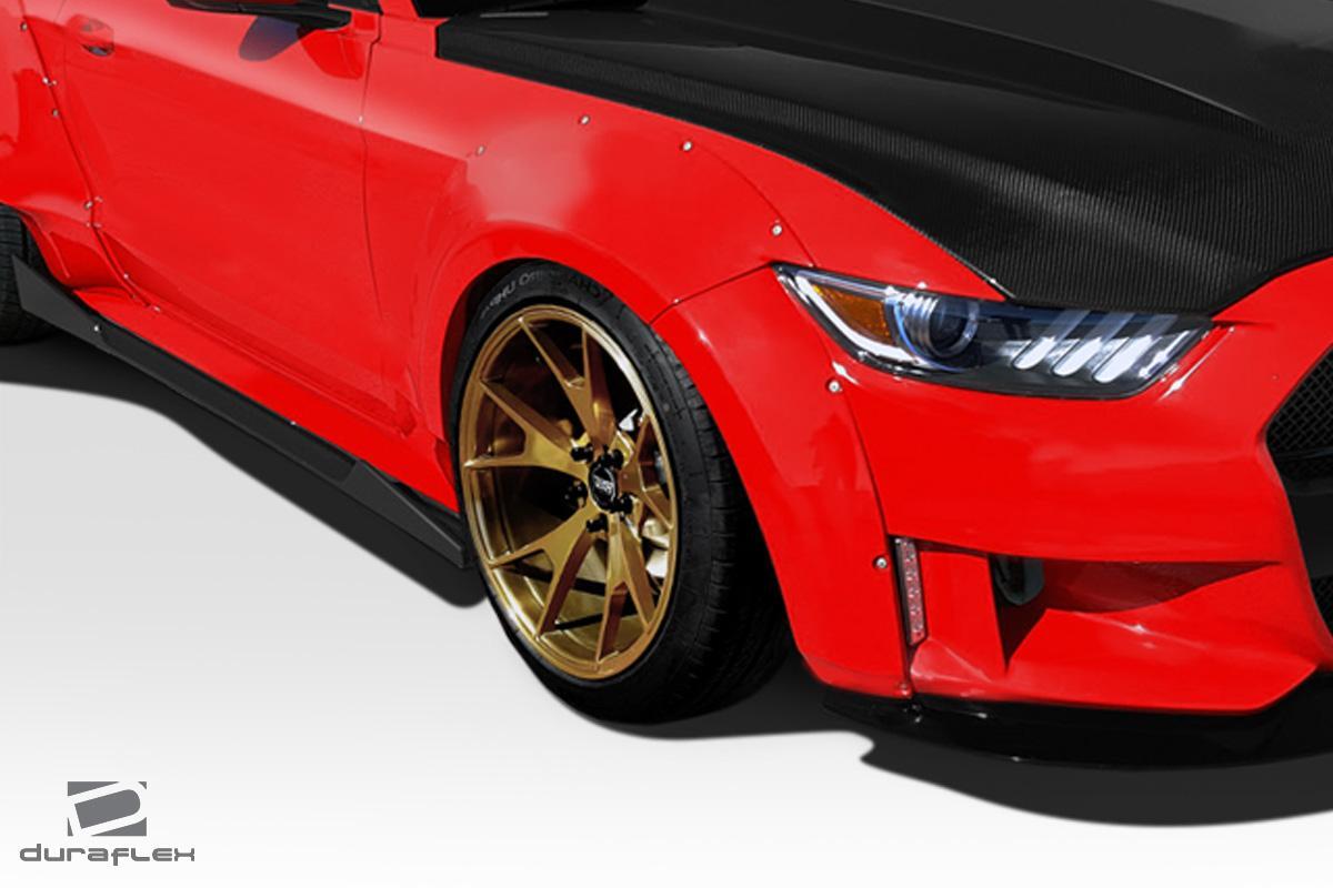 2015-2017 Ford Mustang Duraflex Grid Fender Flare - Image 3