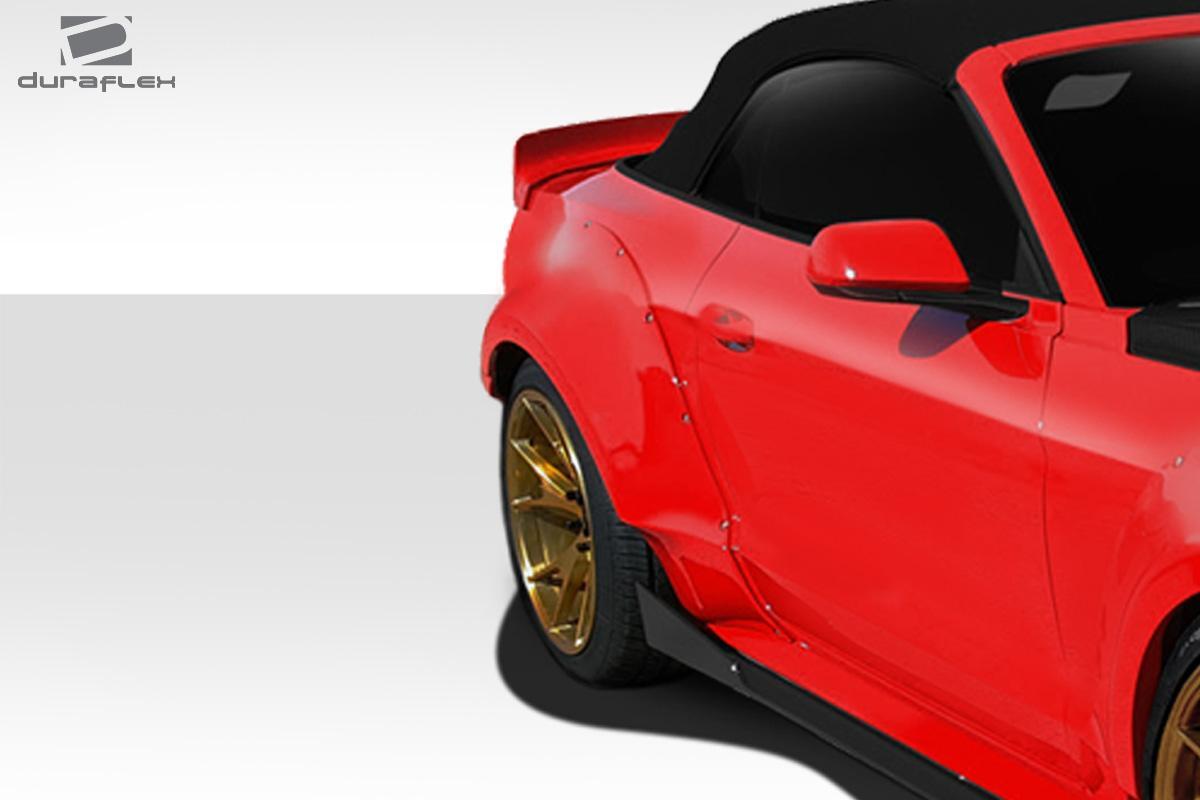 2015-2023 Ford Mustang Duraflex Grid Fender Flare - Image 2
