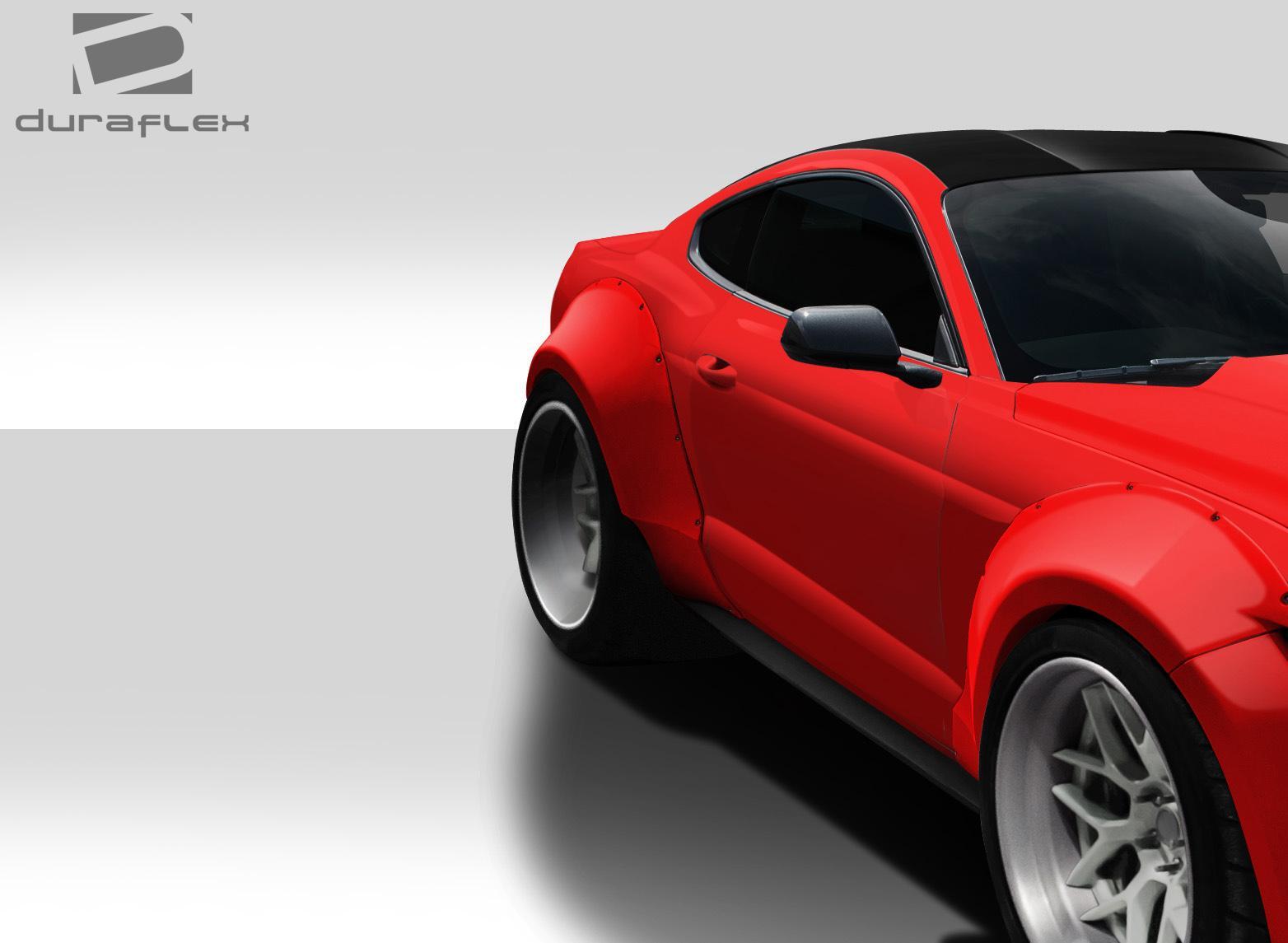 2015-2023 Ford Mustang Duraflex Grid Fender Flare - Image 9