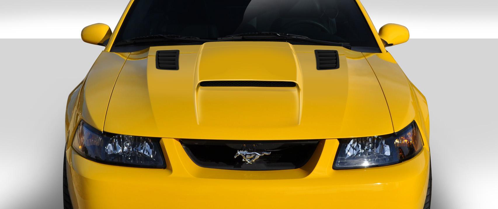 1999-2004 Ford Mustang Duraflex CVX Hood - Image 1