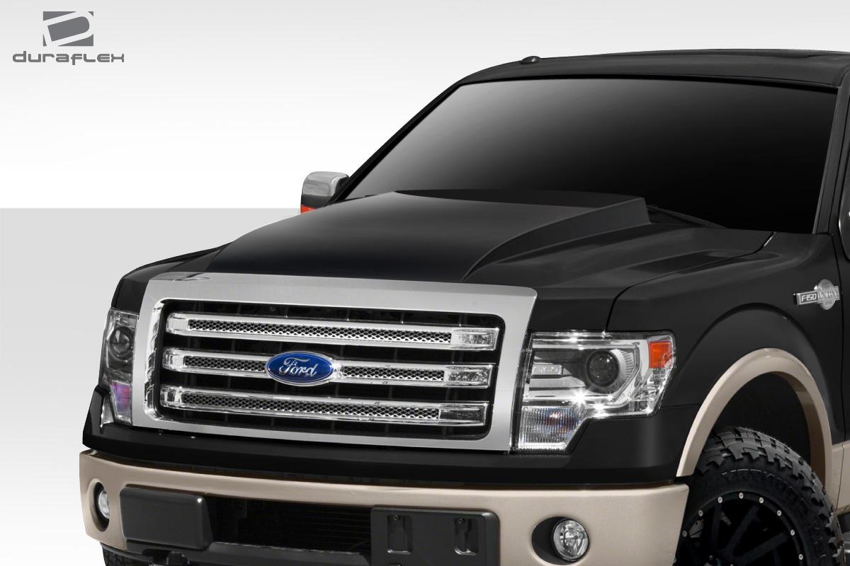 2009-2014 Ford F150 Duraflex Cowl Hood - Image 2