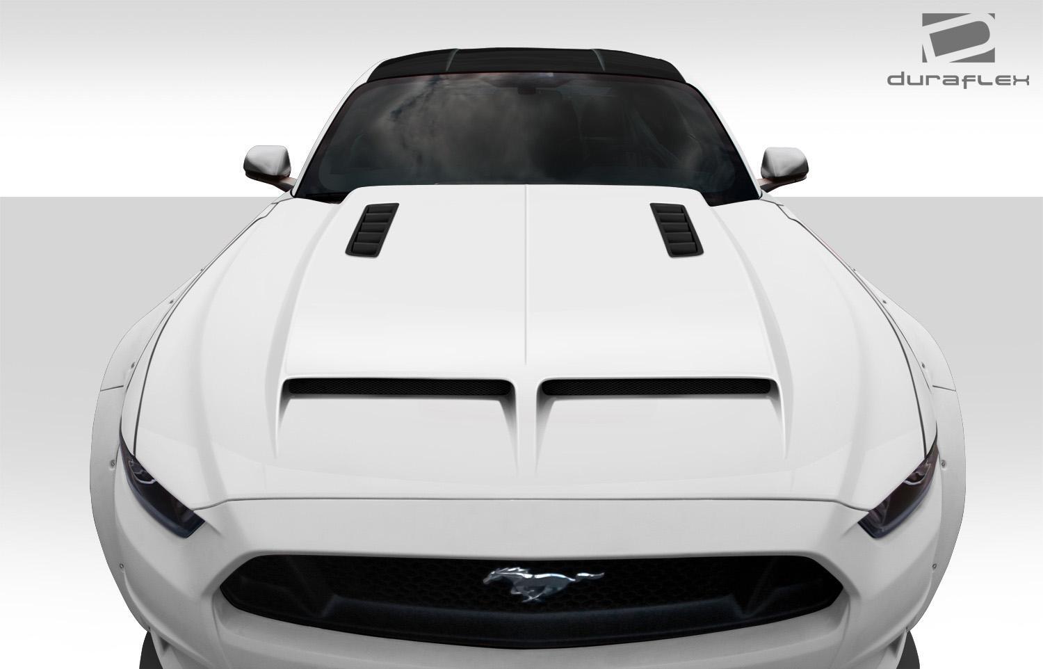 2015-2017 Ford Mustang Duraflex GT500 Hood - Image 2