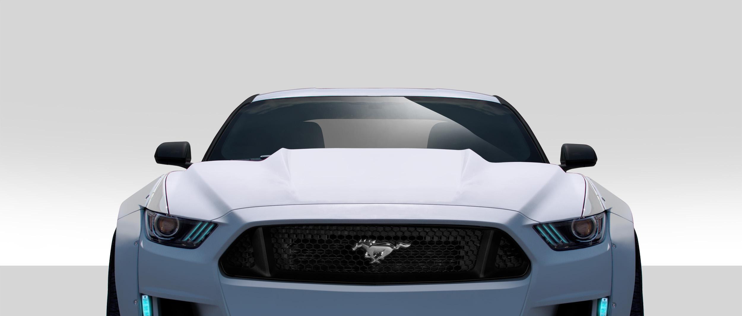2015-2017 Ford Mustang Duraflex Cowl Hood - Image 1