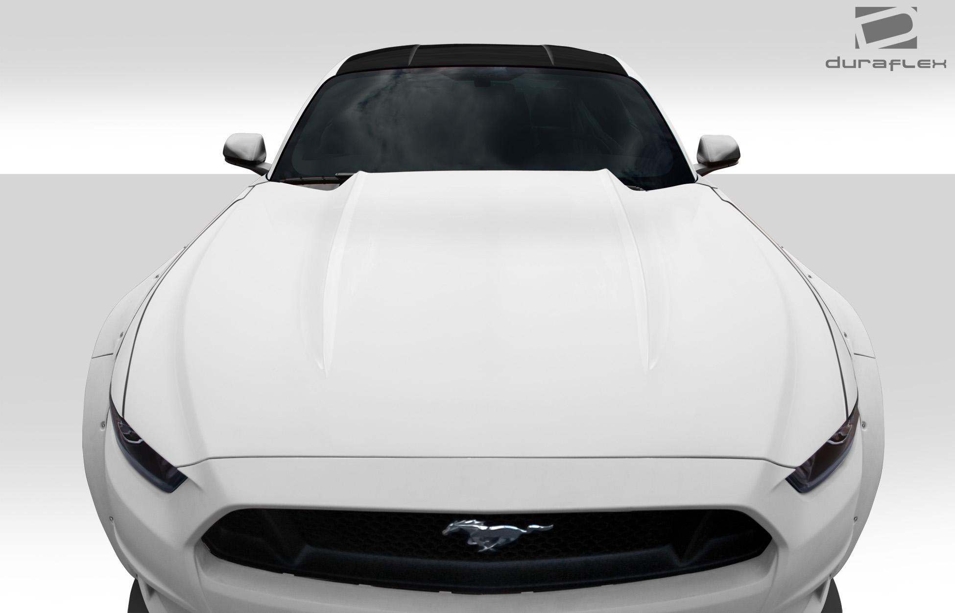 2015-2017 Ford Mustang Duraflex Cowl Hood - Image 2