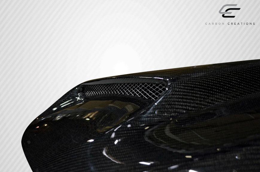 2015-2017 Ford Mustang Carbon Creations GT500 Carbon Fiber Hood - Image 6