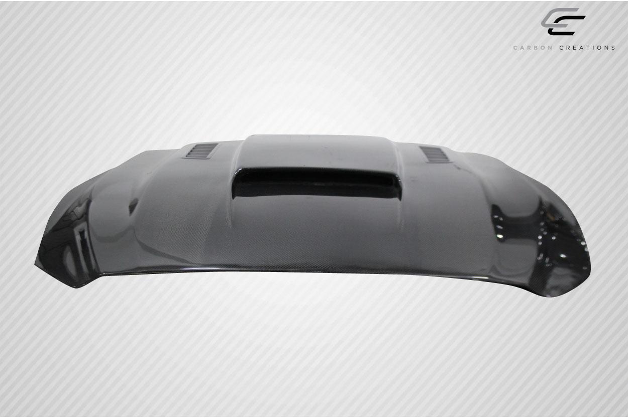 2015-2017 Ford Mustang Carbon Creations CVX Carbon Fiber Hood - Image 4