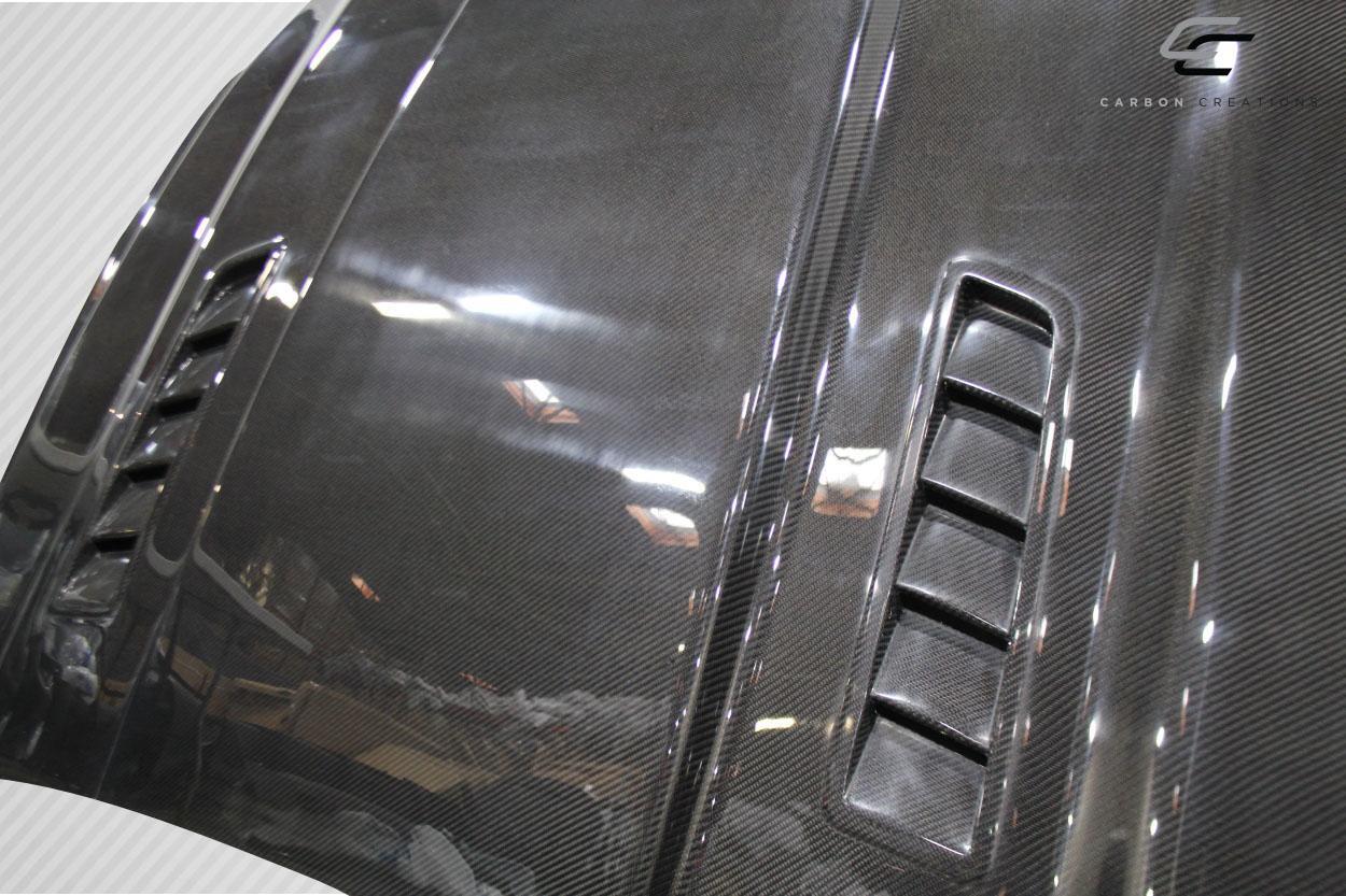 2015-2017 Ford Mustang Carbon Creations CVX Carbon Fiber Hood - Image 7