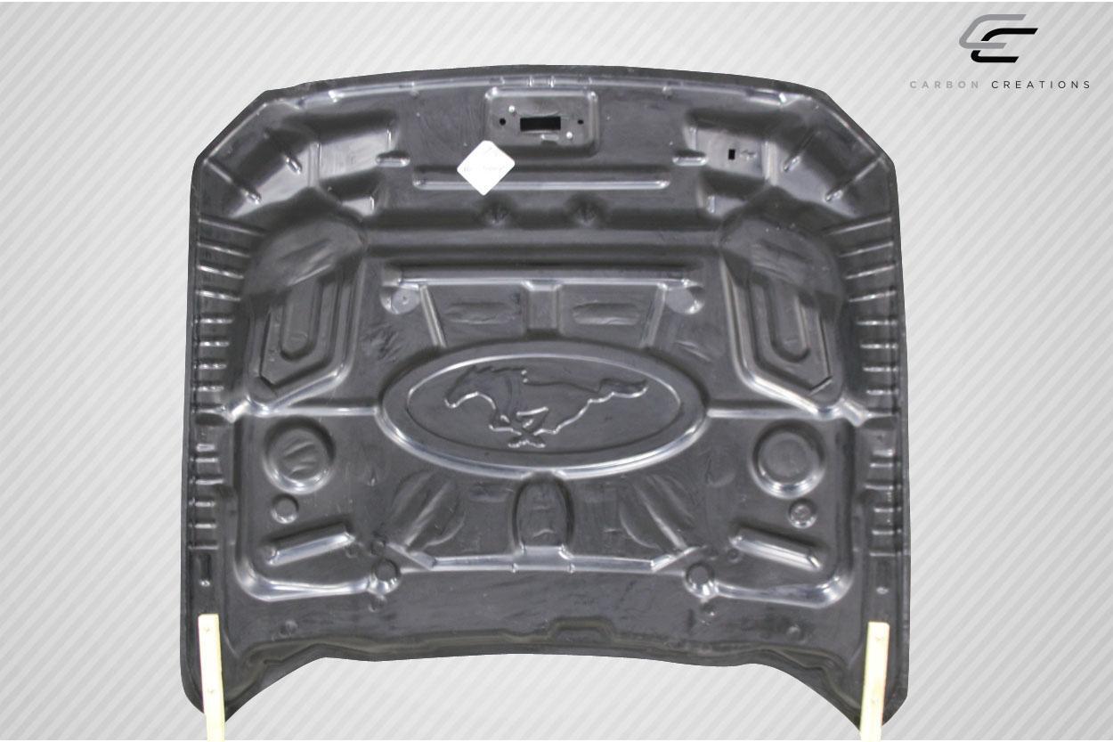 2015-2017 Ford Mustang Carbon Creations CVX Carbon Fiber Hood - Image 8