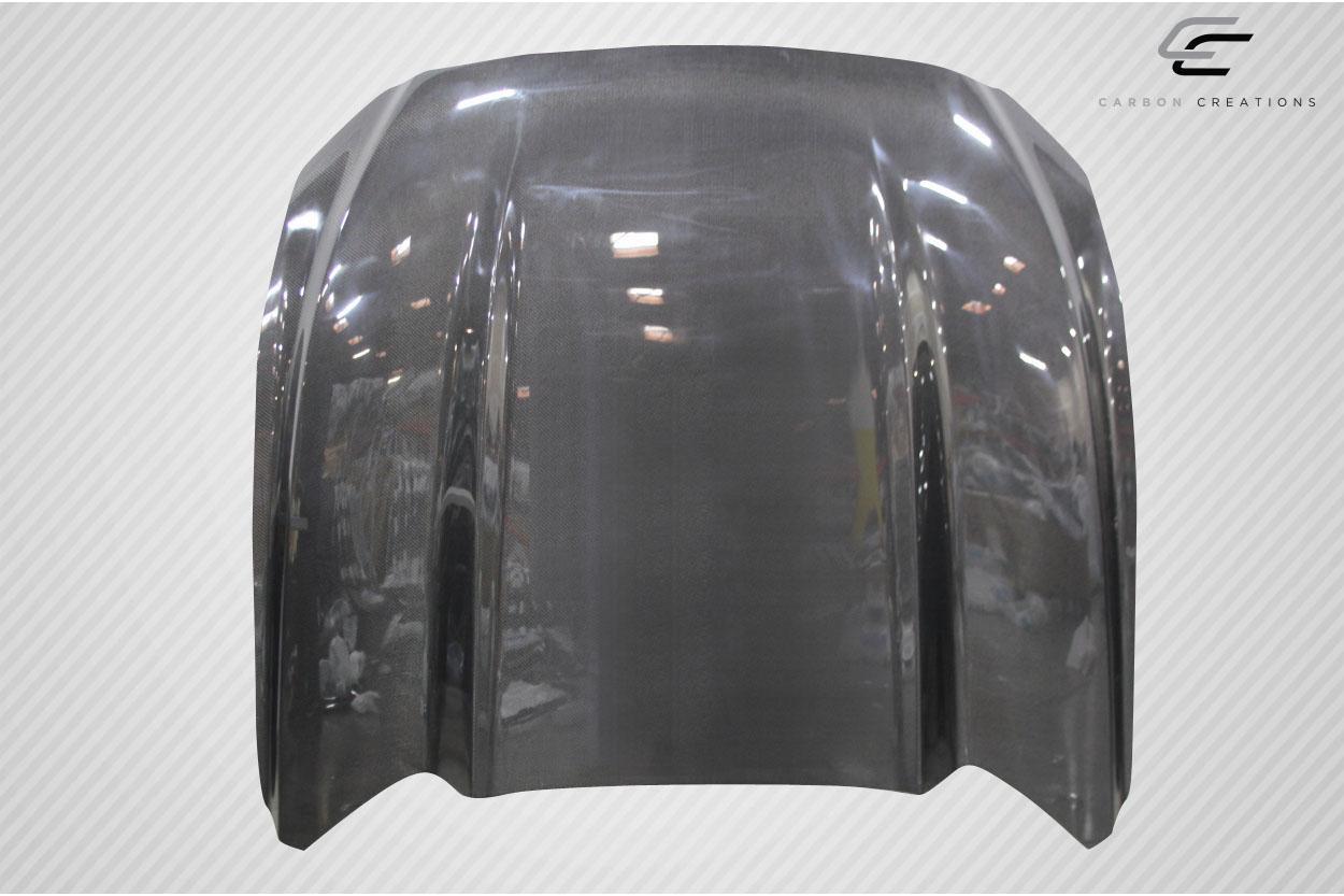 2015-2017 Ford Mustang Carbon Creations Cowl Carbon Fiber Hood - Image 2