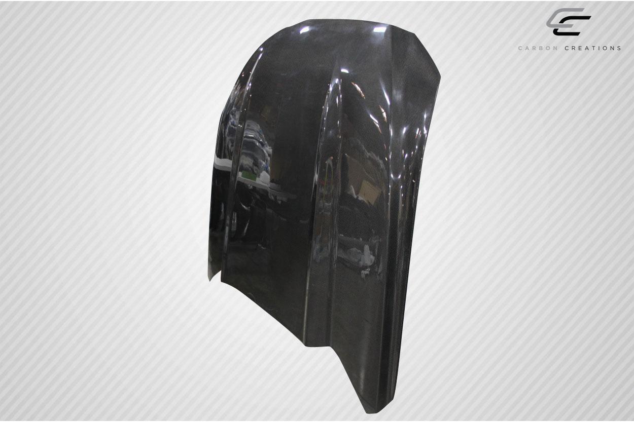 2015-2017 Ford Mustang Carbon Creations Cowl Carbon Fiber Hood - Image 3