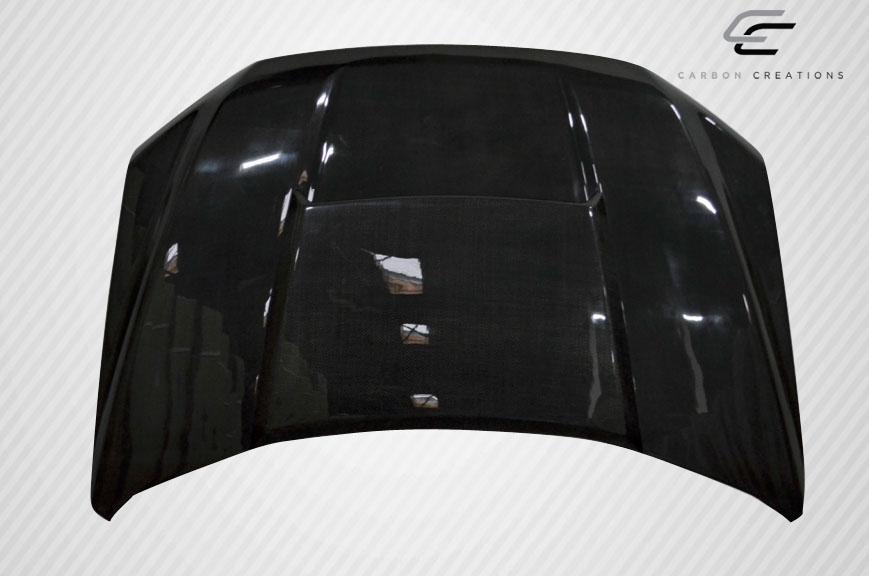 2015-2020 Ford F150 Carbon Creations Grid Carbon Fiber Hood - Image 3