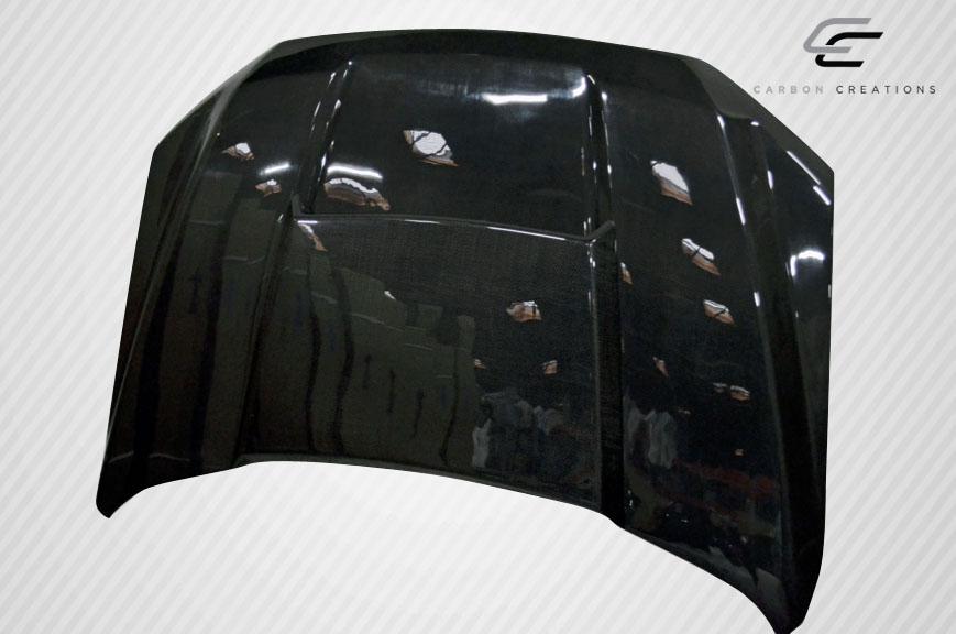 2015-2020 Ford F150 Carbon Creations Grid Carbon Fiber Hood - Image 4