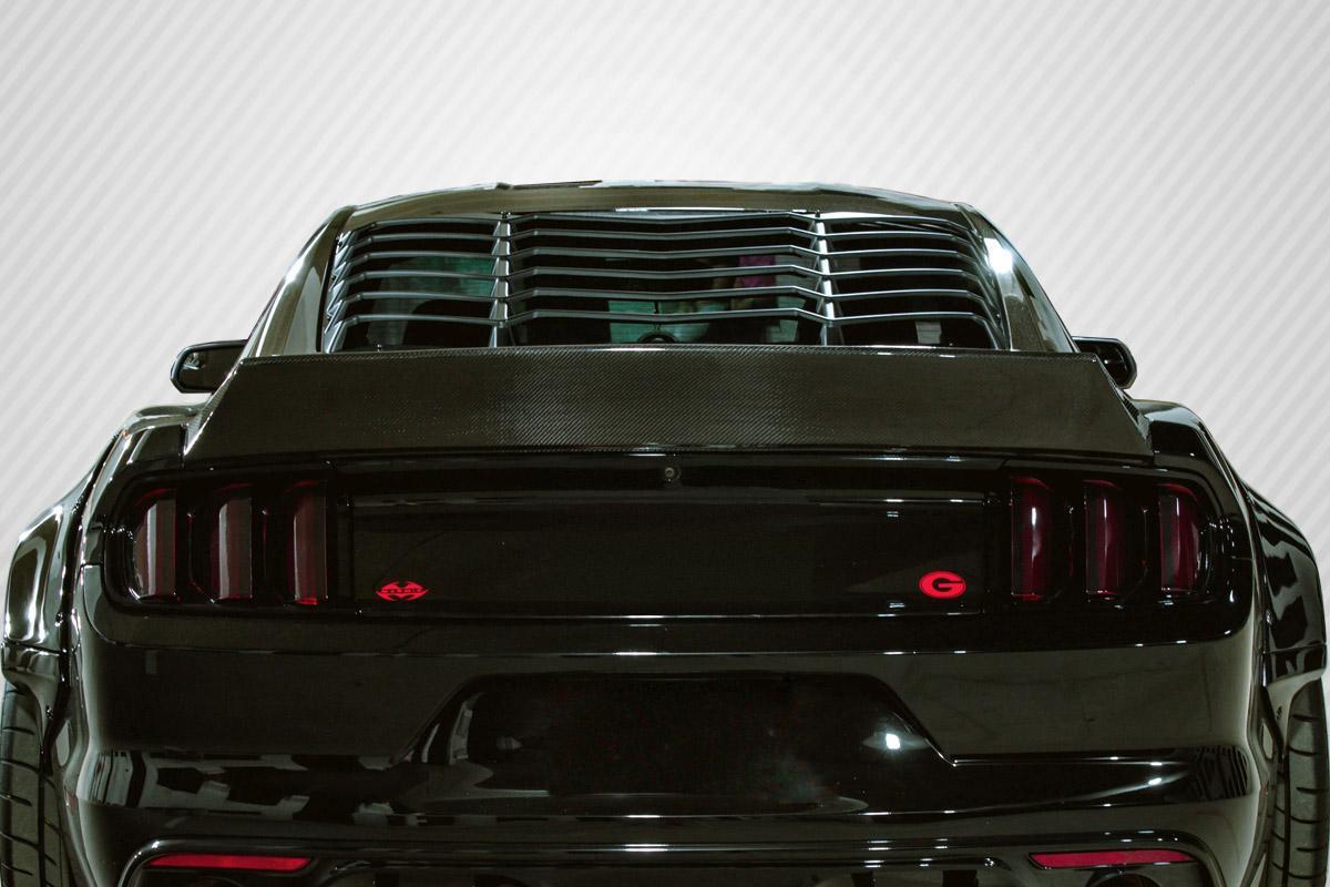 2015-2023 Ford Mustang Carbon Creations GT Concept Carbon Fiber Trunk - Image 2