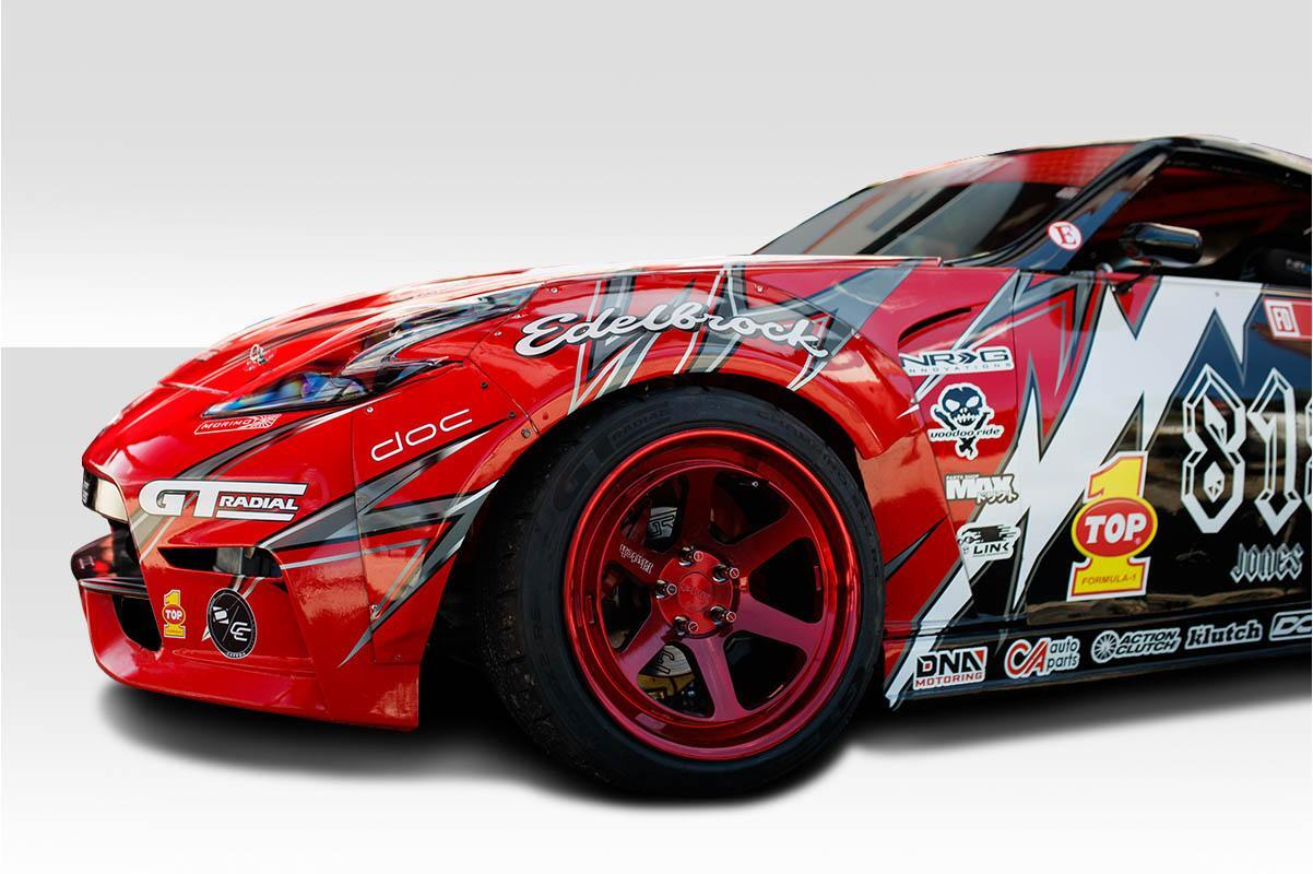 2009-2020 Nissan 370Z Duraflex Circuit Fender Flare - Image 2