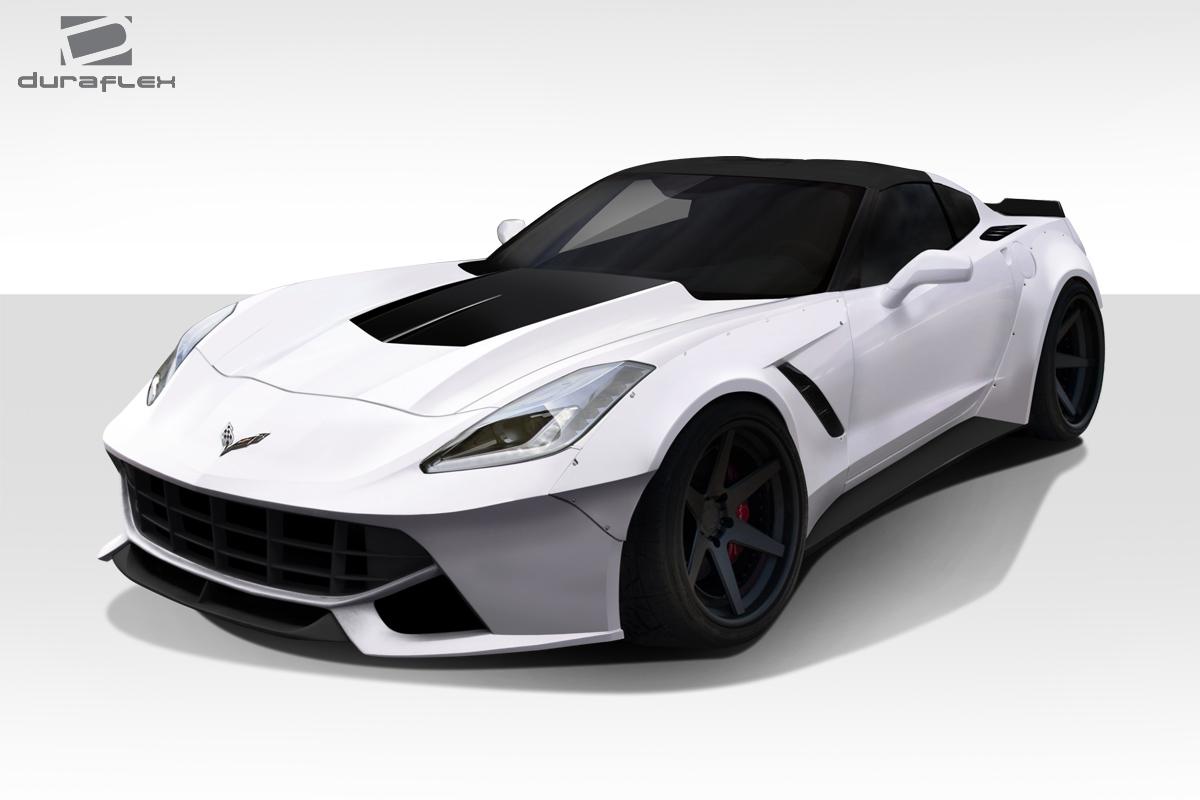 2014-2019 Chevrolet Corvette Duraflex Gran Veloce Hood - Image 2
