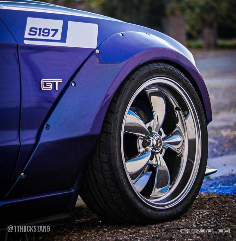 2010-2014 Ford Mustang Duraflex Circuit Fender Flare - Image 2