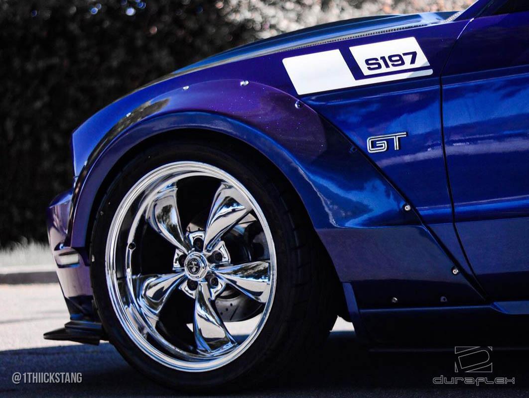 2010-2014 Ford Mustang Duraflex Circuit Fender Flare - Image 3