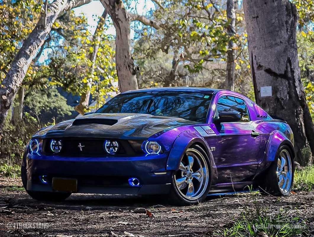 2010-2014 Ford Mustang Duraflex Circuit Fender Flare - Image 4