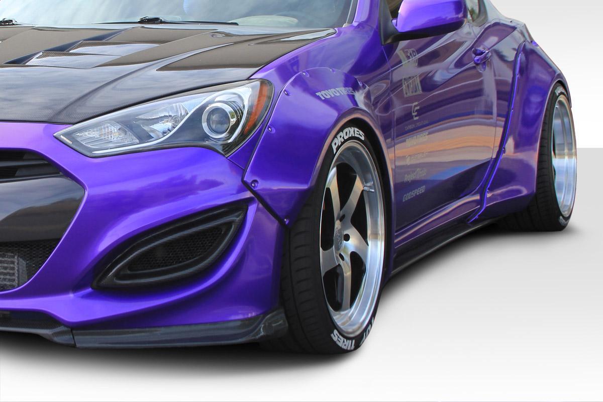 2010-2016 Hyundai Genesis Duraflex Circuit Fender Flare - Image 1