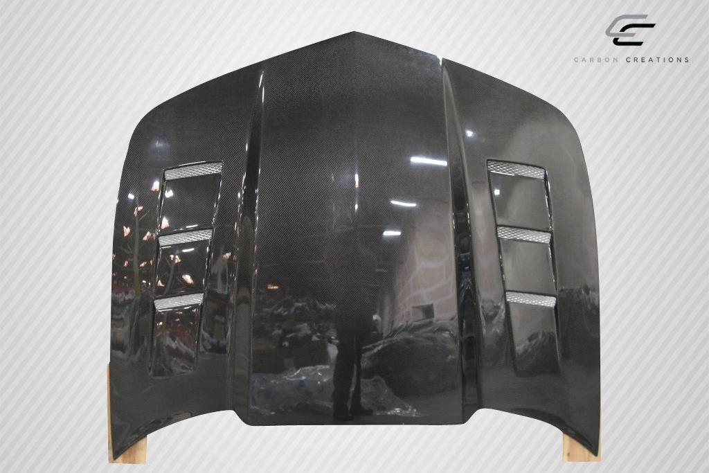 2010-2015 Chevrolet Camaro Carbon Creations TS-1 Carbon Fiber Hood - Image 3