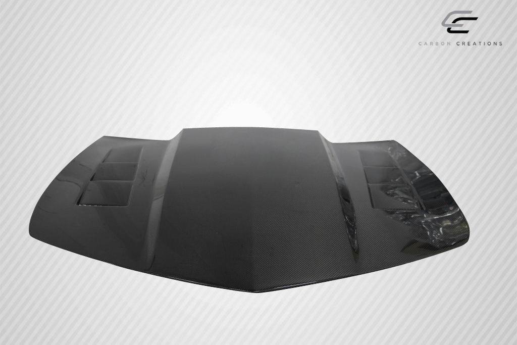 2010-2015 Chevrolet Camaro Carbon Creations TS-1 Carbon Fiber Hood - Image 6
