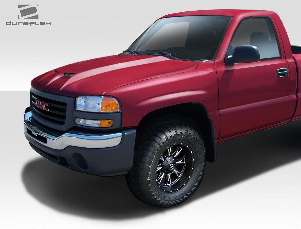 1999-2006 GMC Sierra Duraflex Ram Air Hood - Image 2