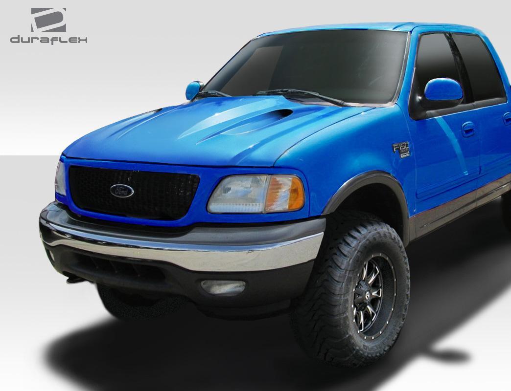 1997-2003 Ford F150 Duraflex SS Ram Air Hood - Image 2