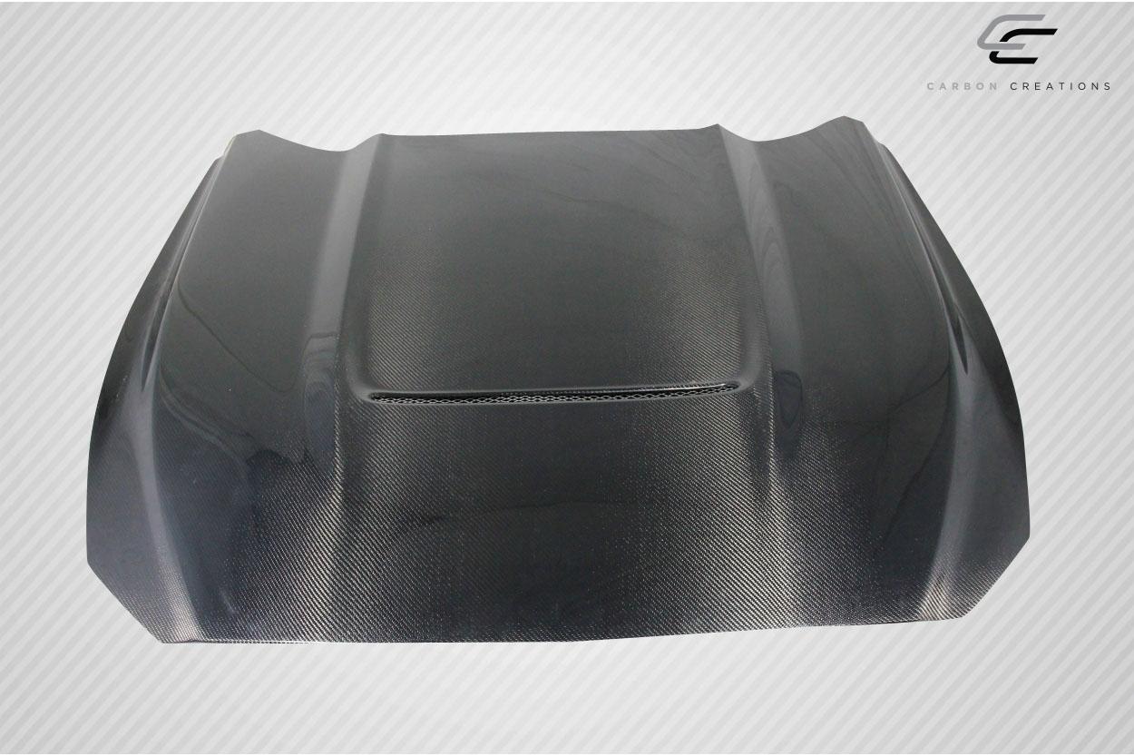 2015-2017 Ford Mustang Carbon Creations GT350 Carbon Fiber Hood - Image 6