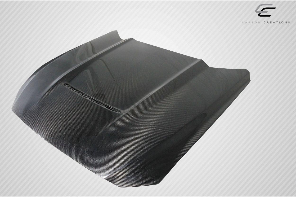 2015-2017 Ford Mustang Carbon Creations GT350 Carbon Fiber Hood - Image 7