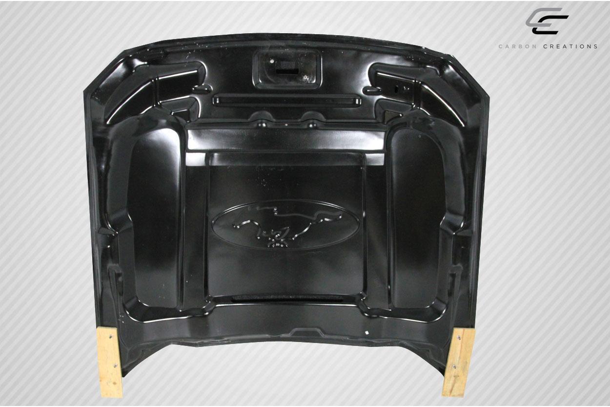 2015-2017 Ford Mustang Carbon Creations GT350 Carbon Fiber Hood - Image 9