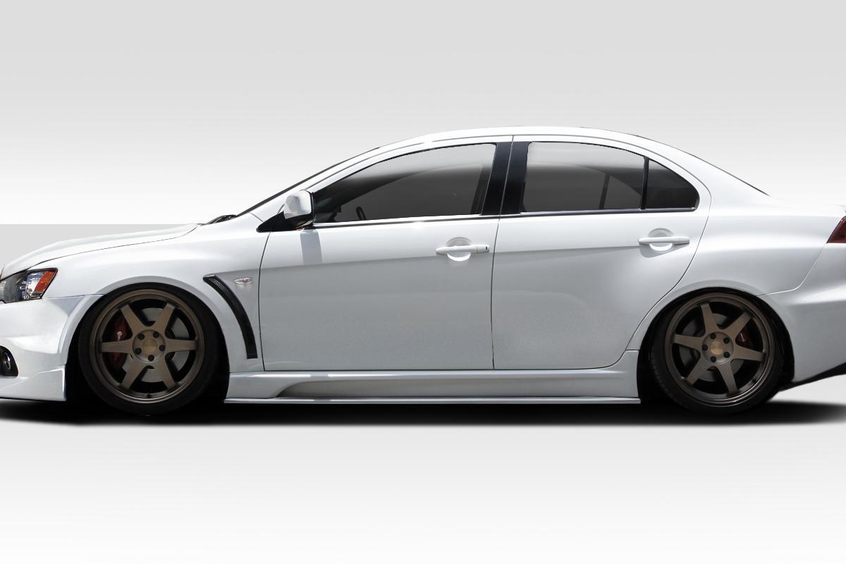 2008-2017 Mitsubishi Lancer Duraflex VR-S Side Skirts - Image 1