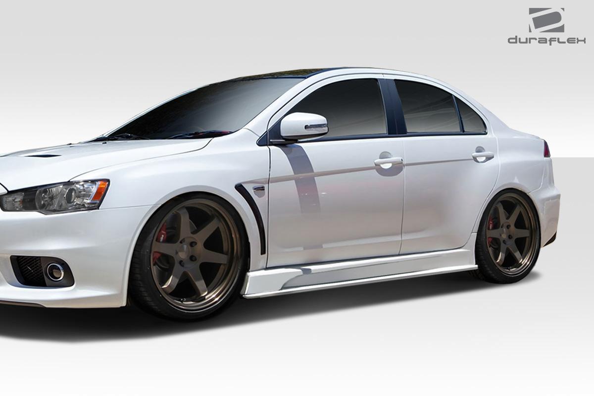 2008-2017 Mitsubishi Lancer Duraflex VR-S Side Skirts - Image 2