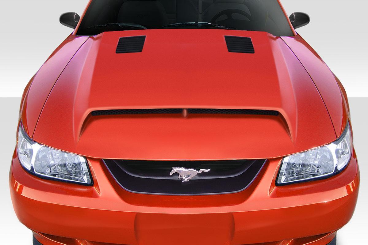 1999-2004 Ford Mustang Duraflex GT500 Look Hood - Image 1