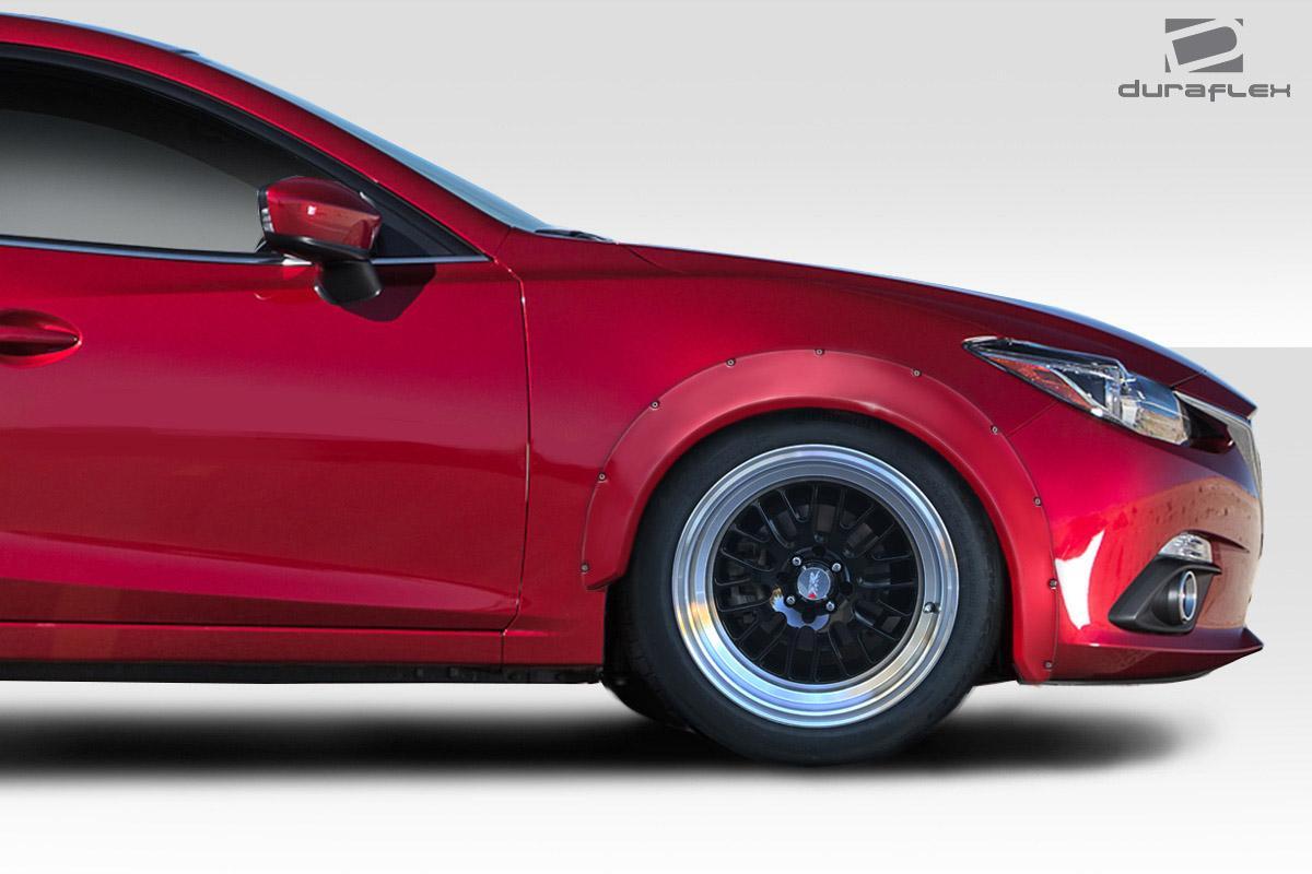 Universal Duraflex Fender Flares 10cm - 2 Piece - Image 2