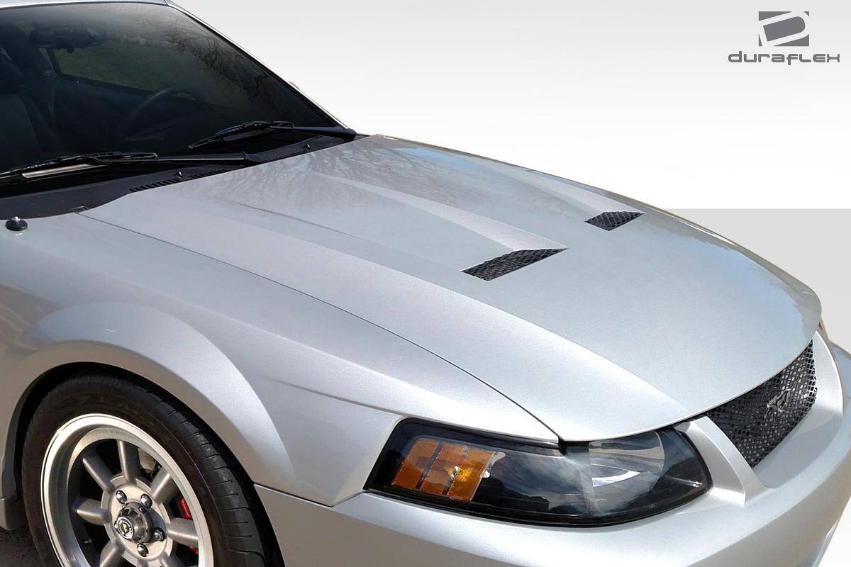 1999-2004 Ford Mustang Duraflex Cobra Look Hood - Image 2