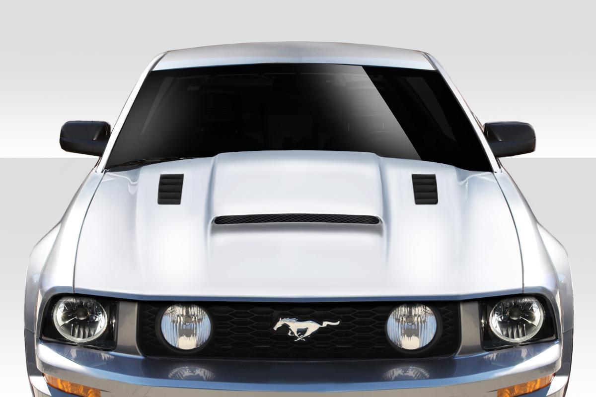 2005-2009 Ford Mustang Duraflex CVX Hood - Image 1