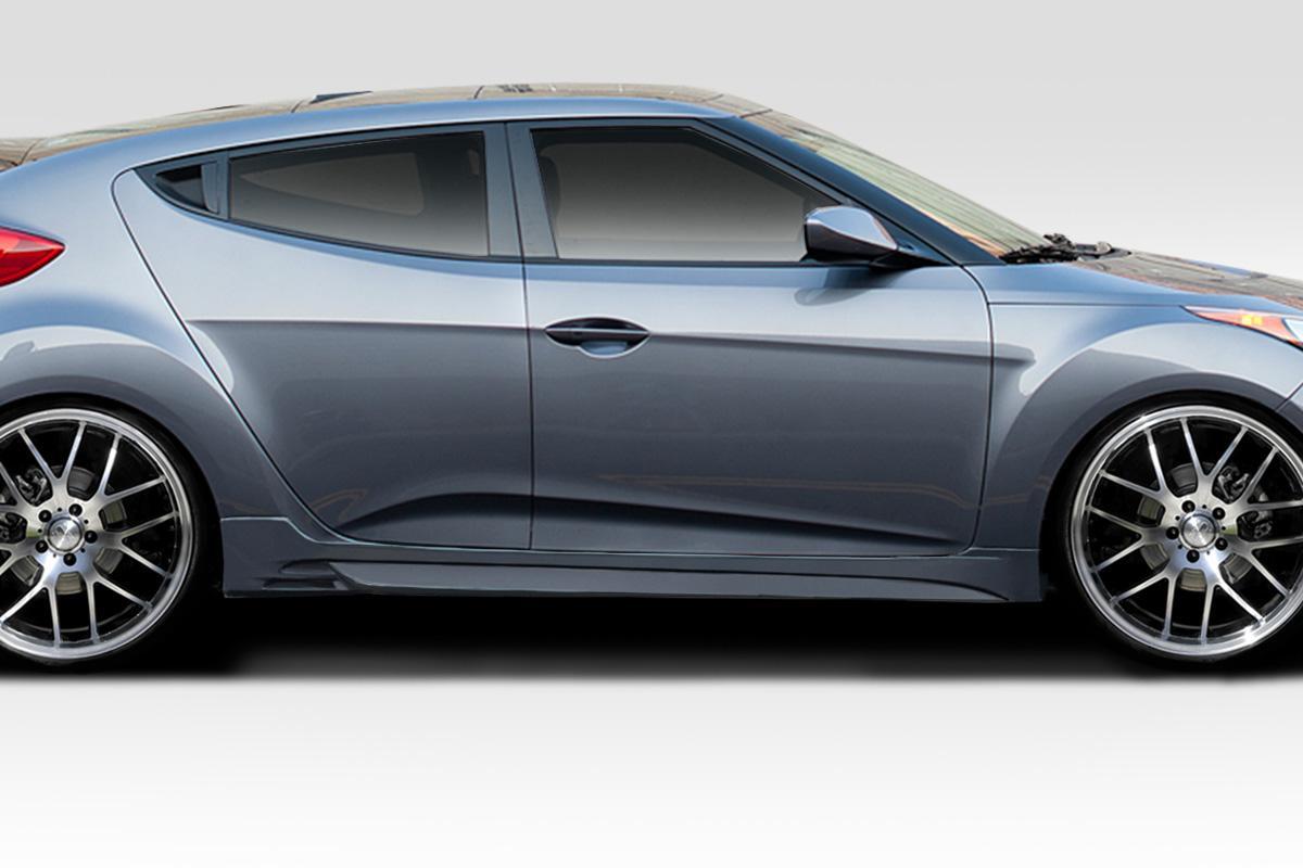 2012-2017 Hyundai Veloster Duraflex N Design Side Skirts - Image 1