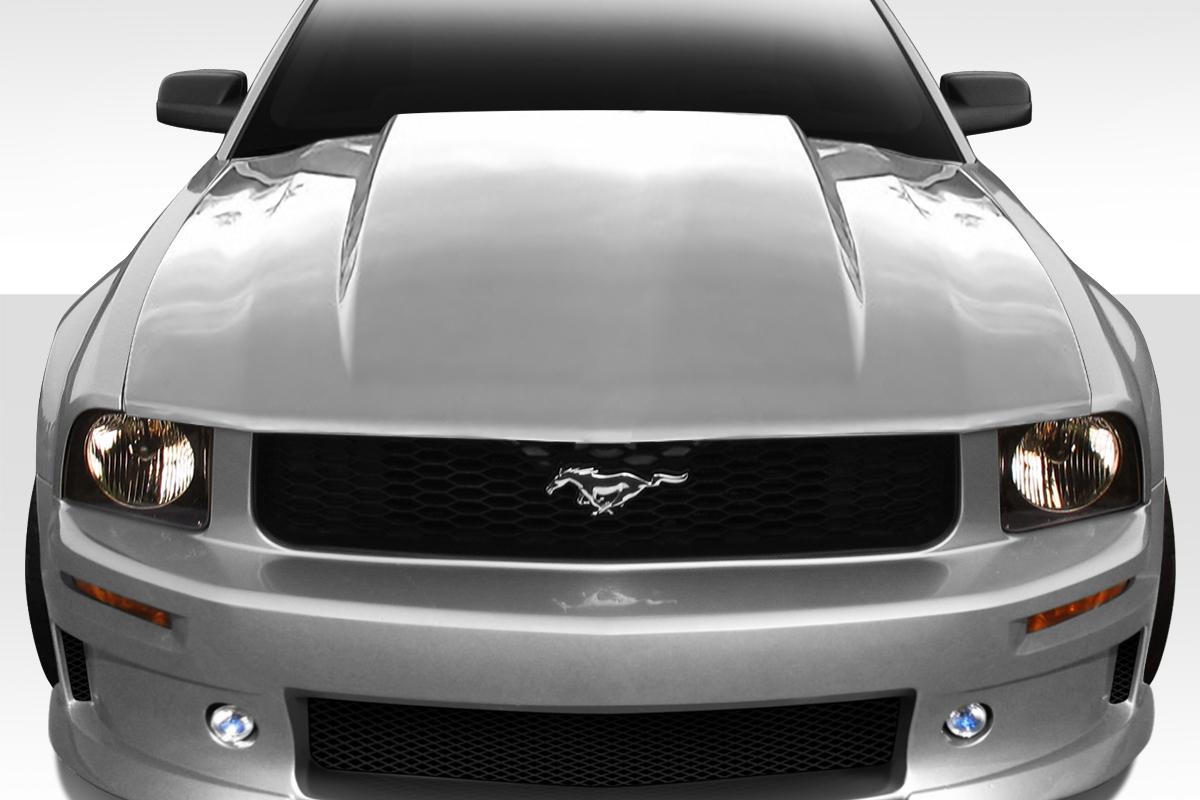 2005-2009 Ford Mustang Duraflex Cowl Hood - Image 1