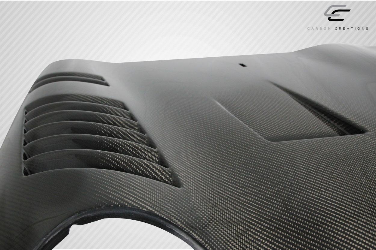 2002-2008 MINI Cooper Carbon Creations Racer Carbon Fiber Hood - Image 5