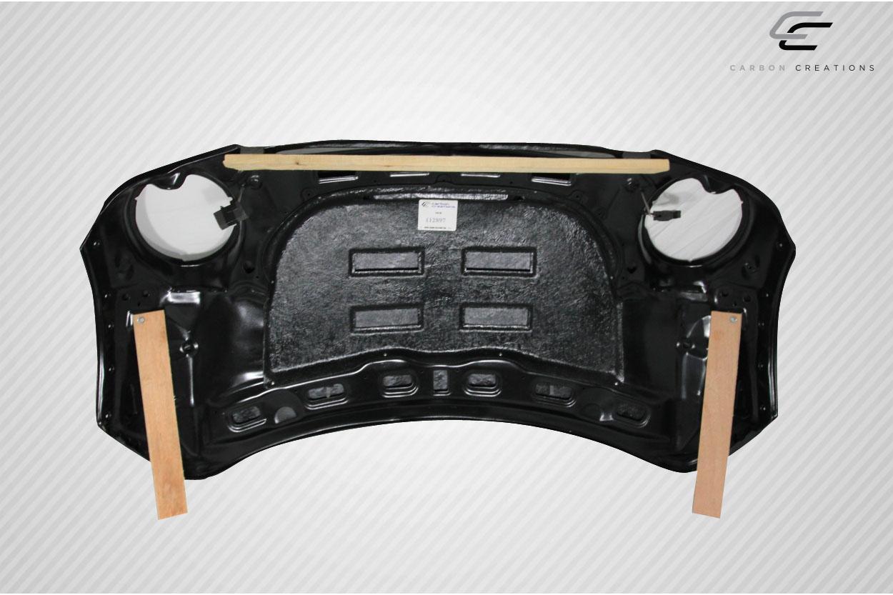 2002-2008 MINI Cooper Carbon Creations Racer Carbon Fiber Hood - Image 6