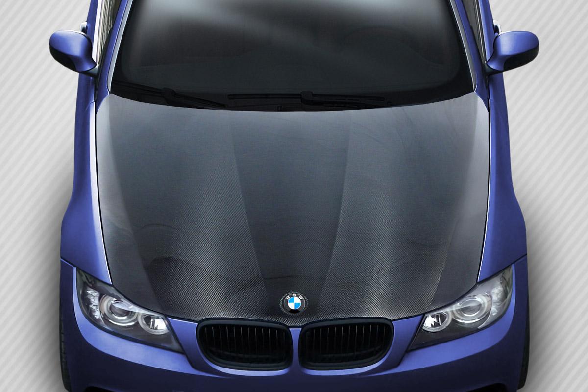 2009-2011 BMW 3 Series Carbon Creations OEM Look Carbon Fiber Hood - Image 1