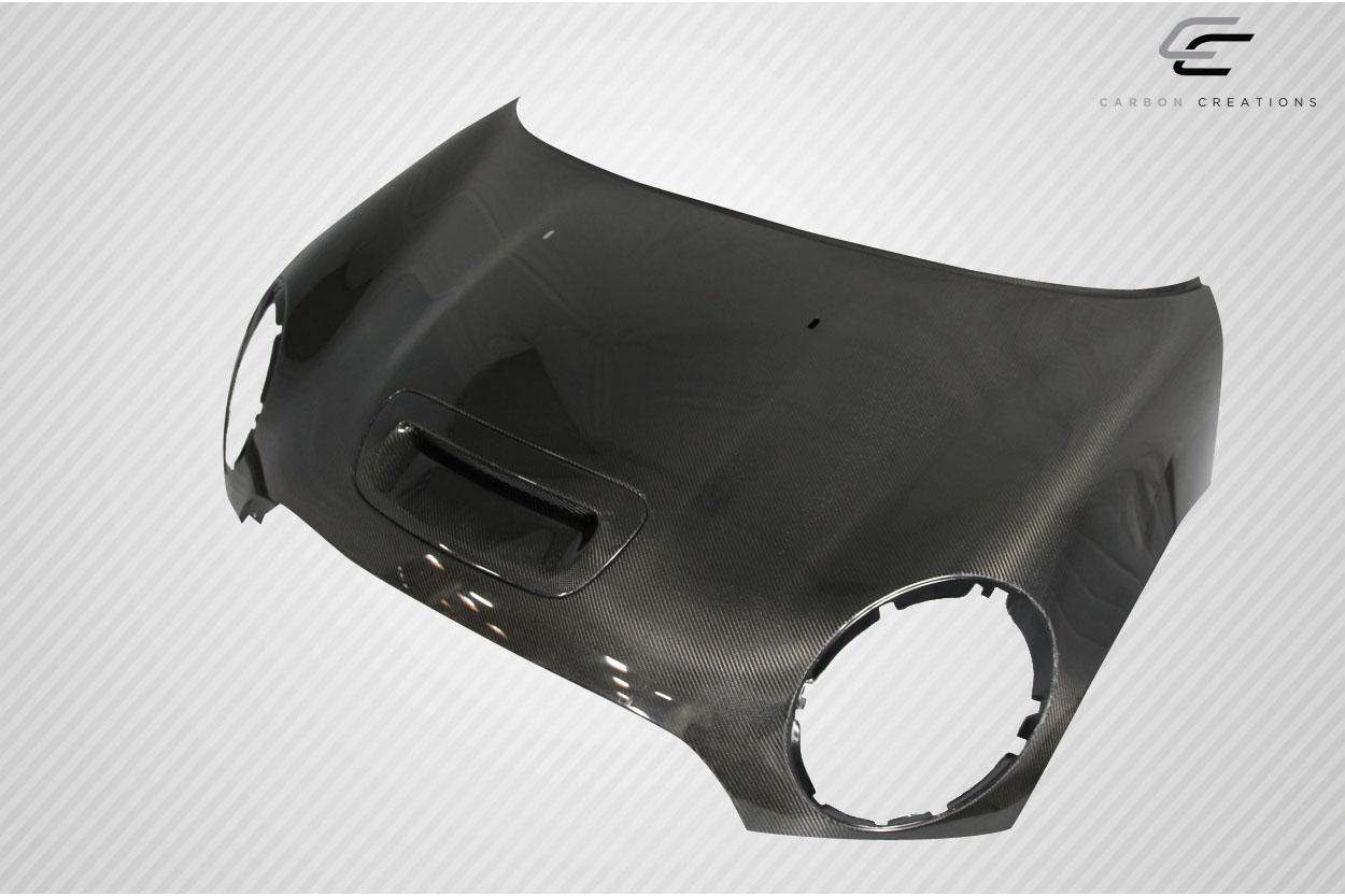 2007-2015 MINI Cooper Carbon Creations OEM Look Carbon Fiber Hood - Image 4