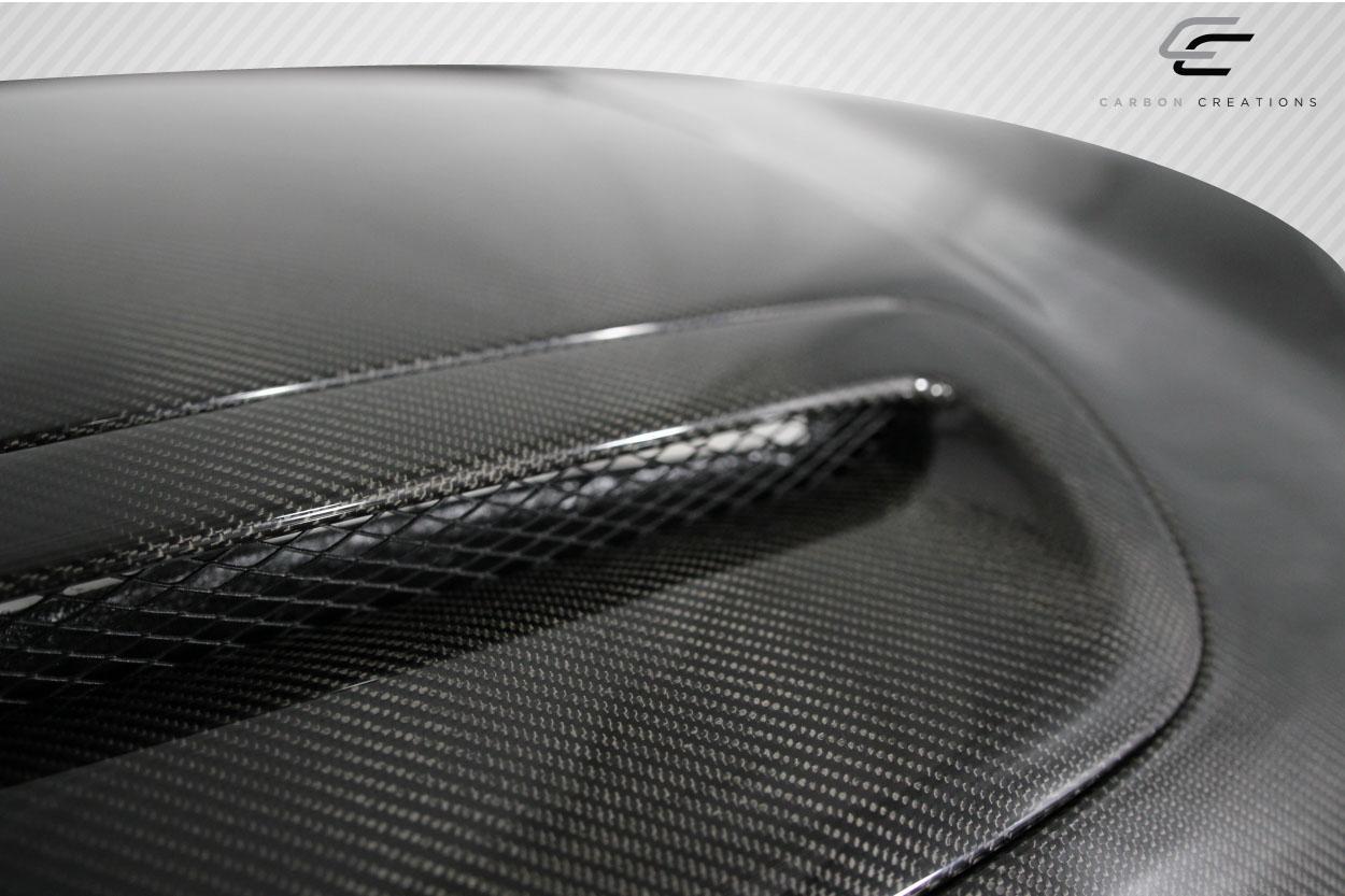 2007-2015 MINI Cooper Carbon Creations OEM Look Carbon Fiber Hood - Image 5