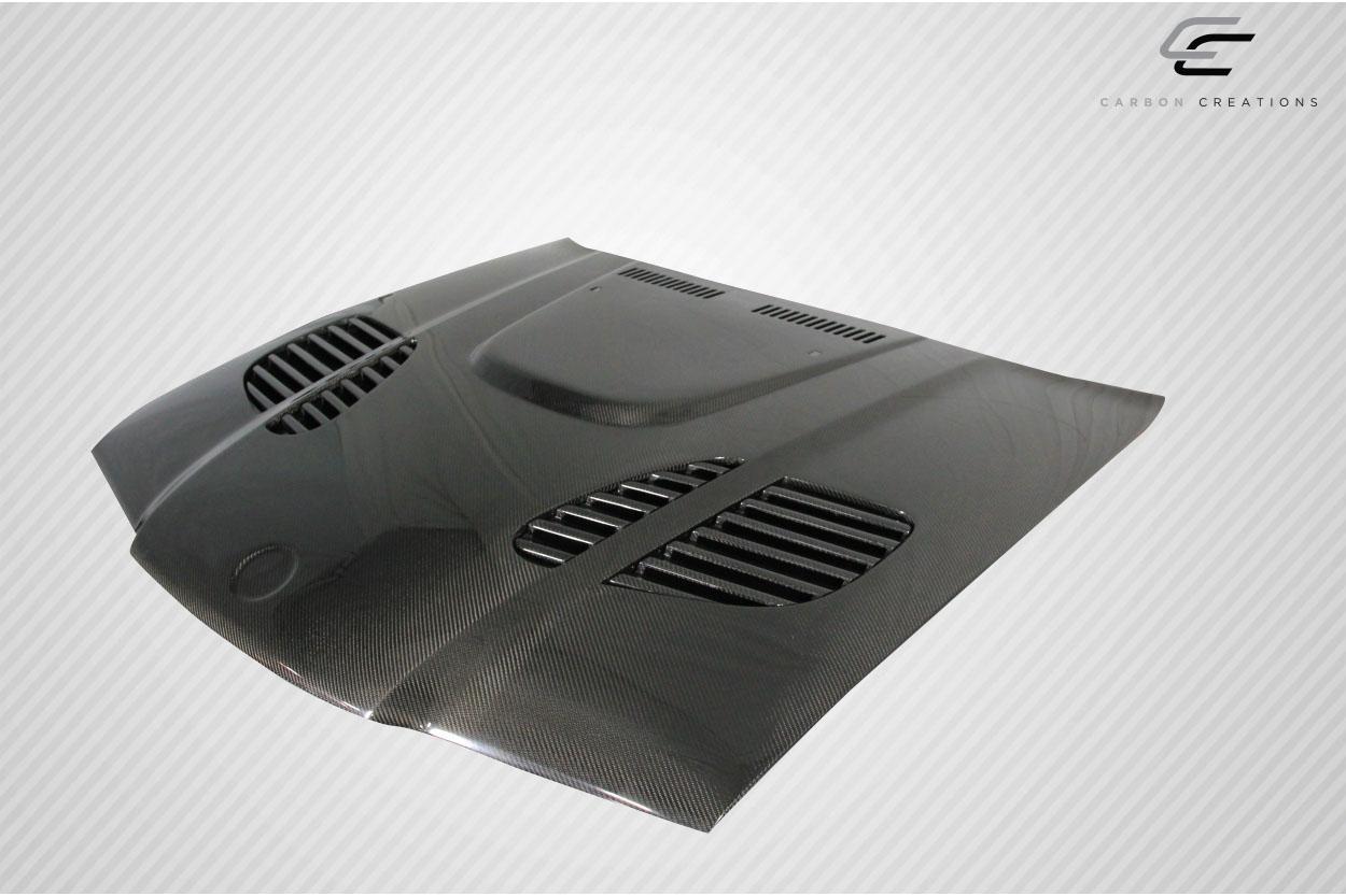 1992-1998 BMW 3 Series Carbon Creations GTR Carbon Fiber Hood - Image 4