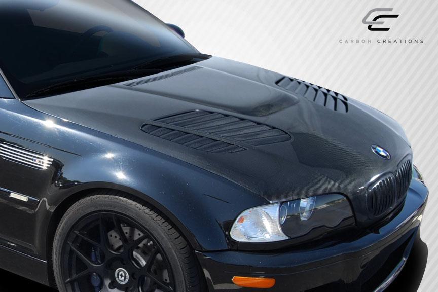 2001-2006 BMW M3 Carbon Creations GTR Carbon Fiber Hood - Image 2