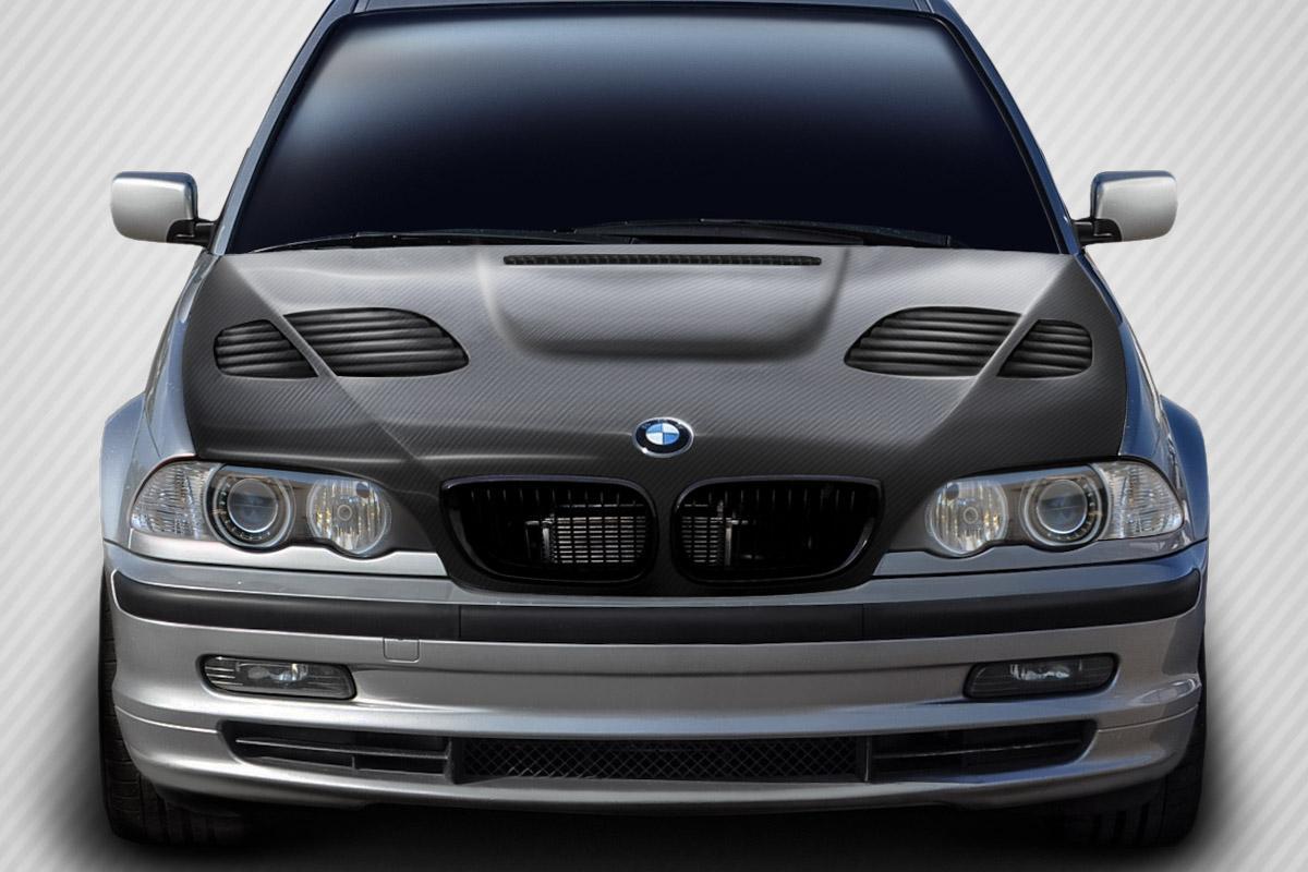 1999-2001 BMW 3 Series Carbon Creations GTR Carbon Fiber Hood - Image 1